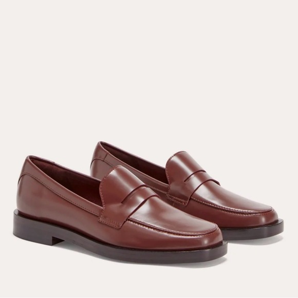 Everlane The Penny Loafer in Dark Mahogany - Picture 2 of 6